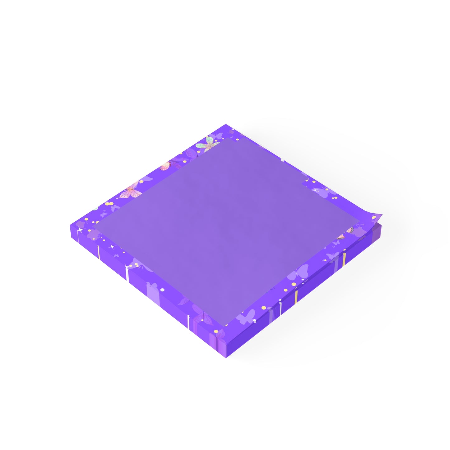 Purple Butterfly Post-it® Note Pads