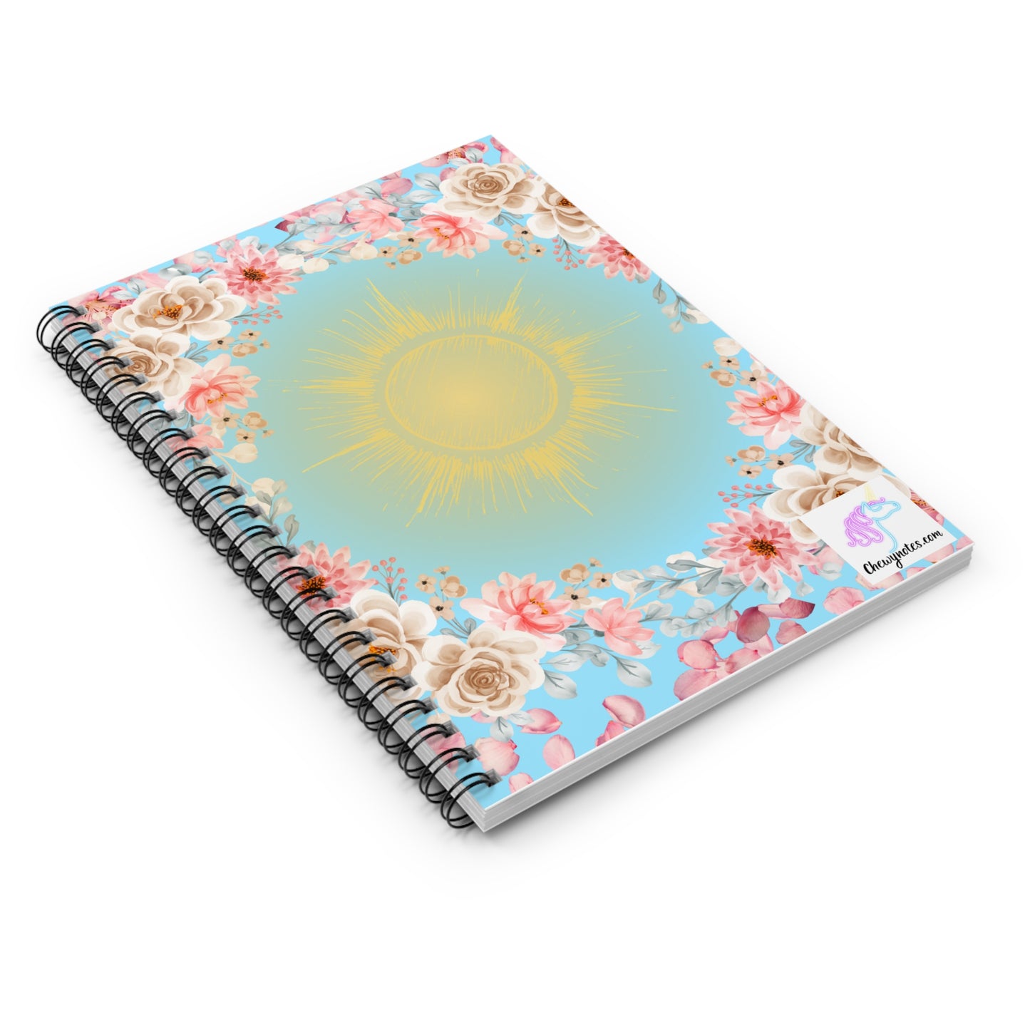 Sunny Flower Ring Notebook