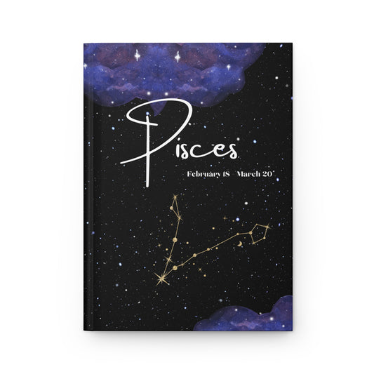 Zodiac Pisces Space Constellation Journal