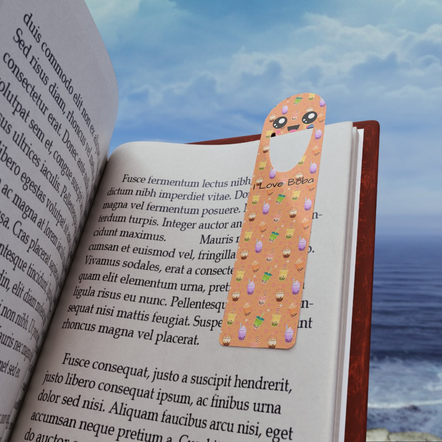 I Love Boba Bookmark