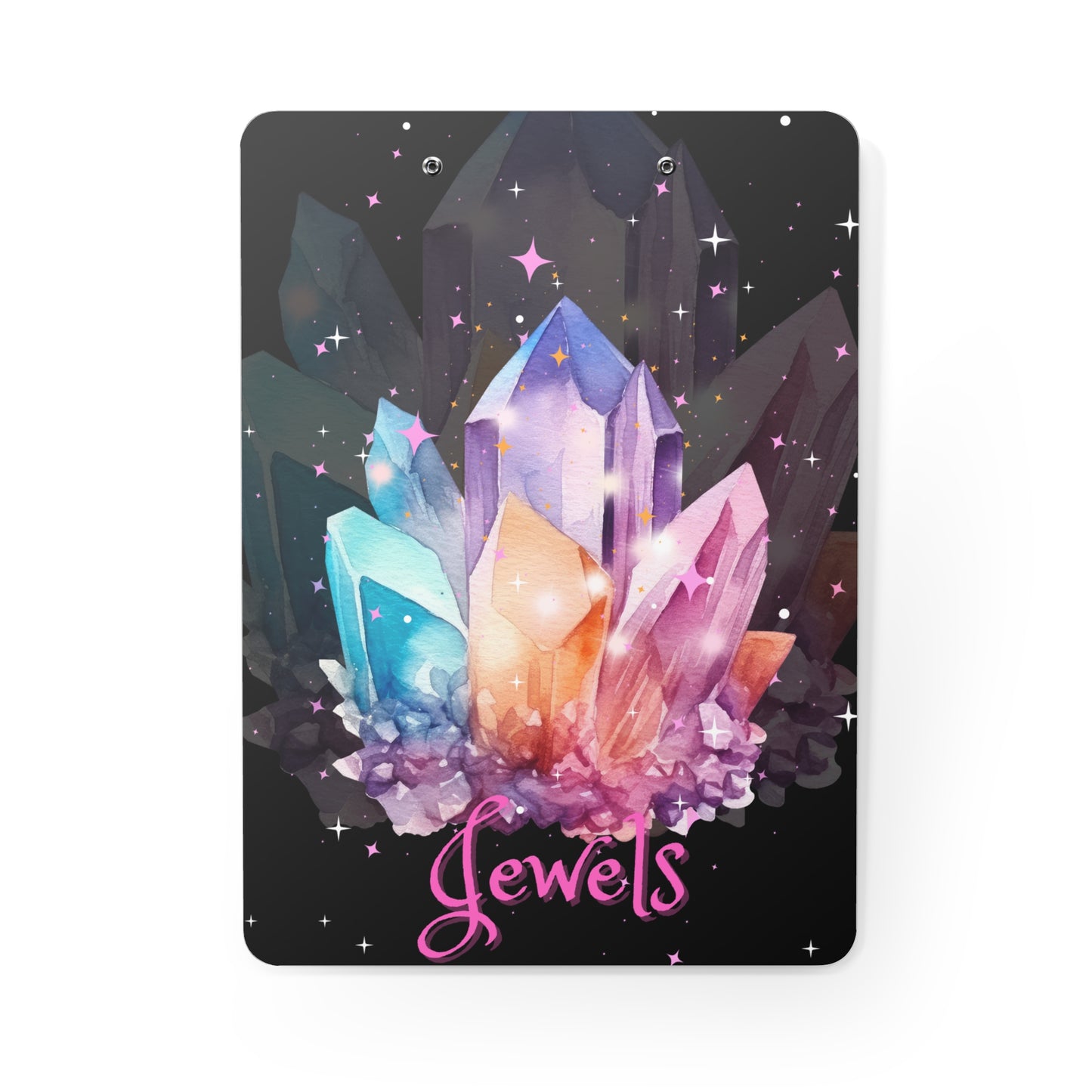 Jewels Black Clipboard