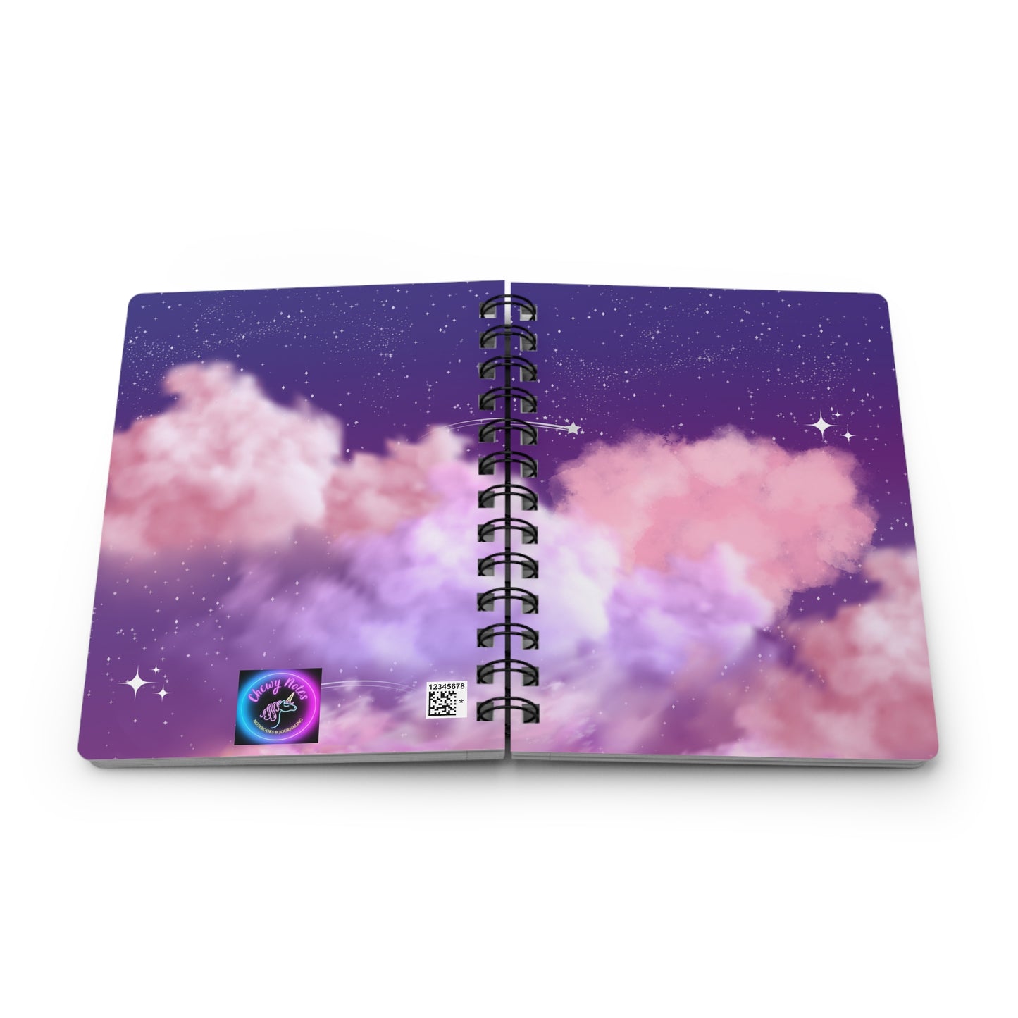 Starry Cloud Spiral Bound Journal