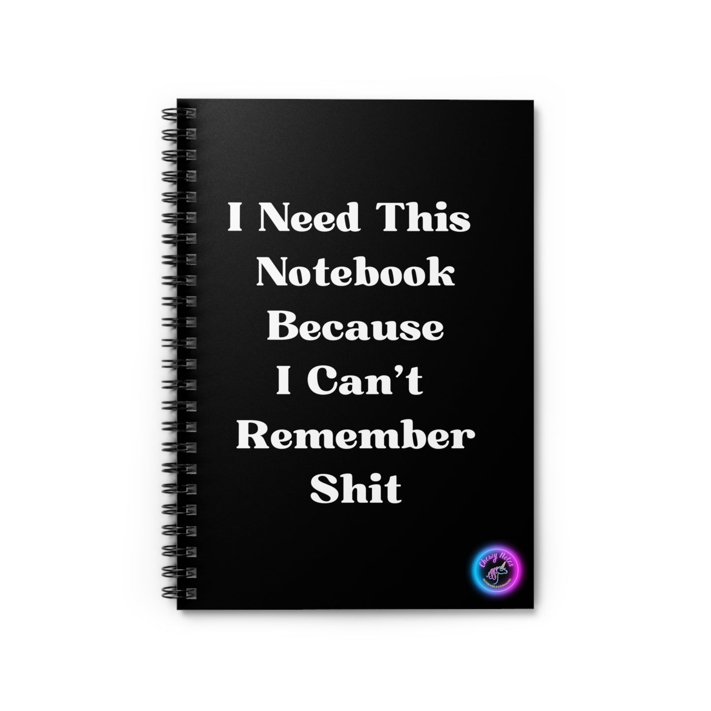 I Need This Notebook Spiral Notebook