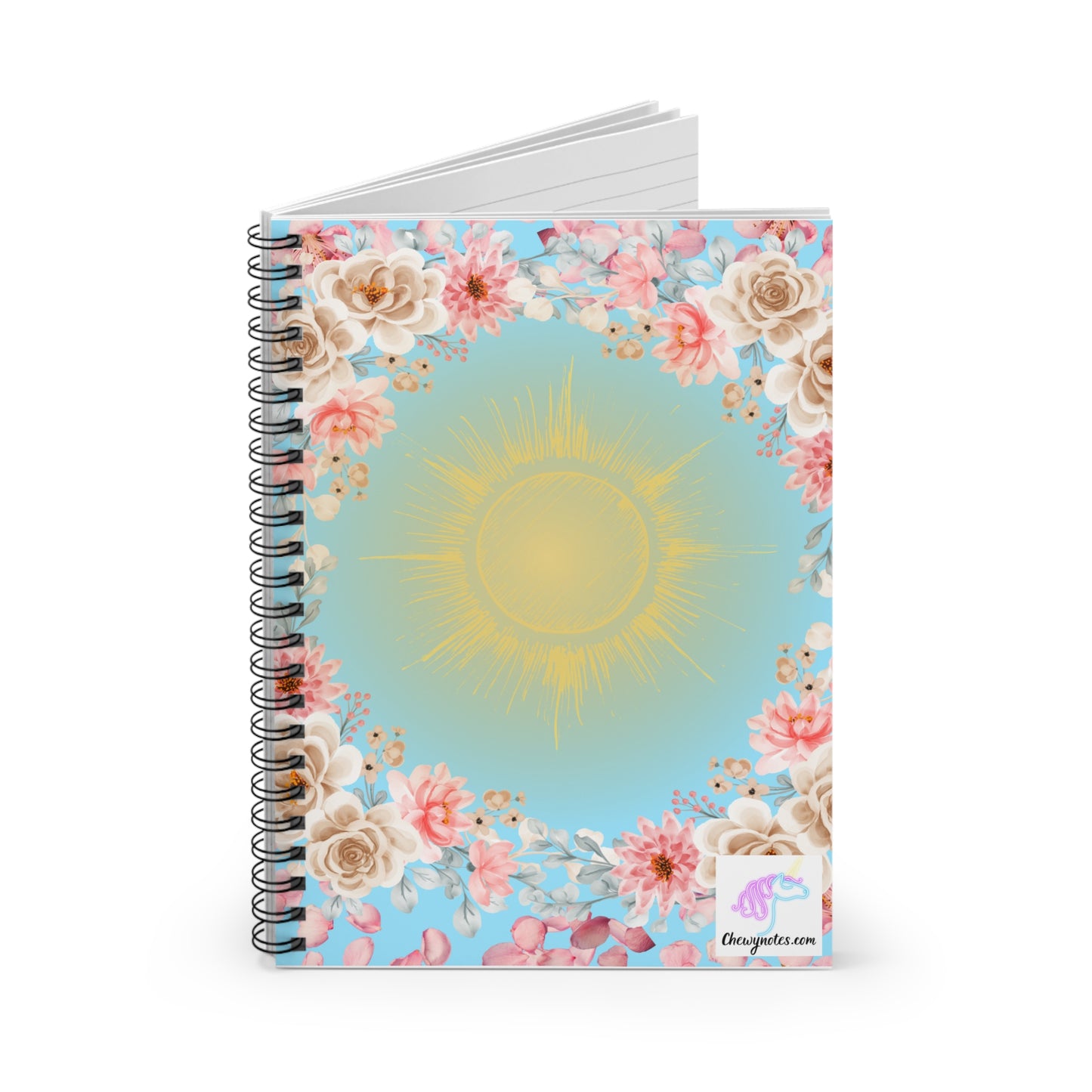 Sunny Flower Ring Notebook