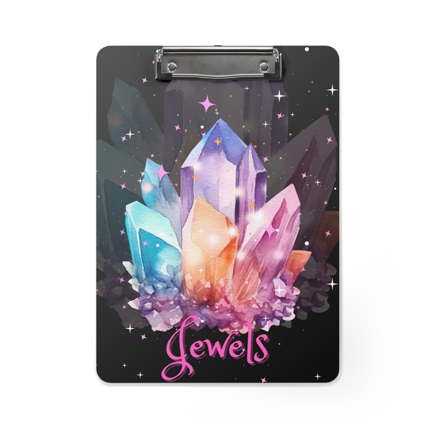 Jewels Black Clipboard