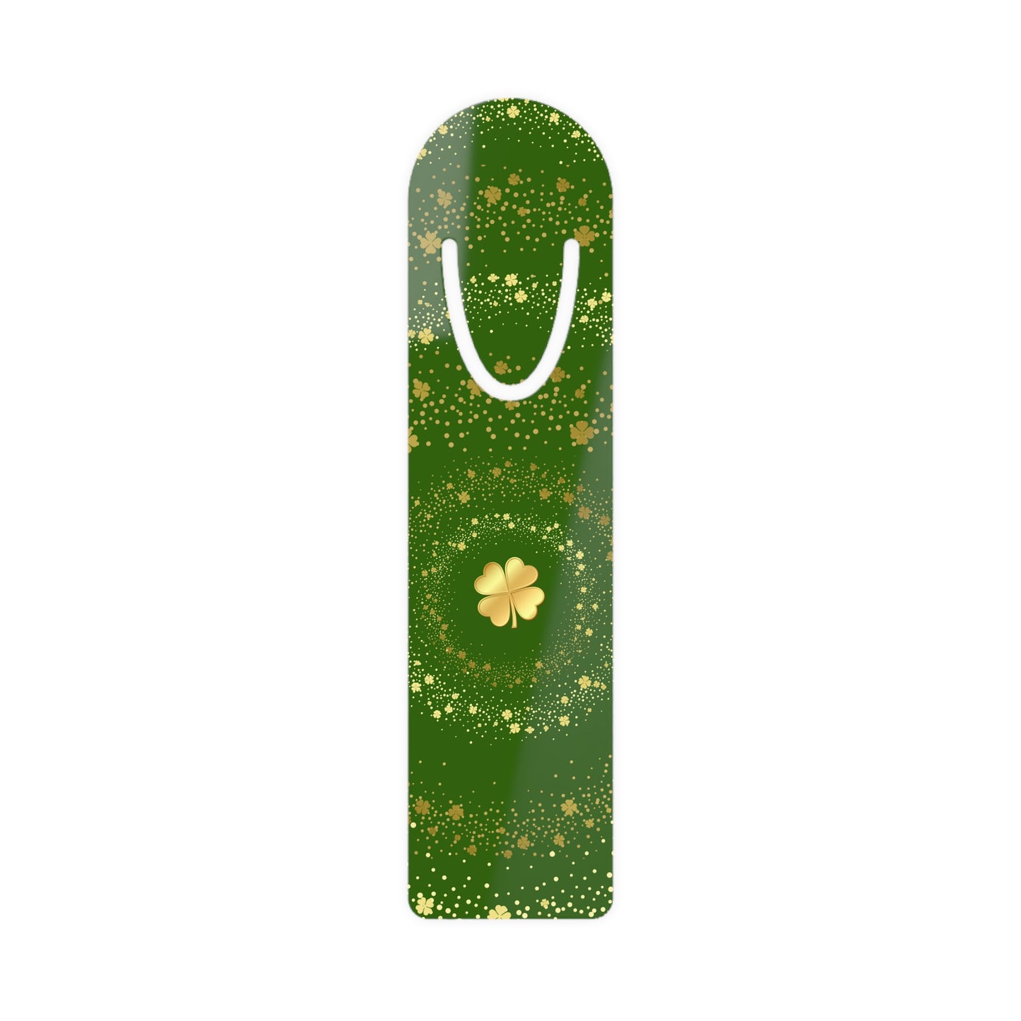 Golden Shamrock Bookmark