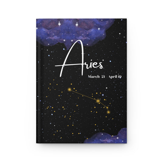 Zodiac Aries Space Constellation Journal