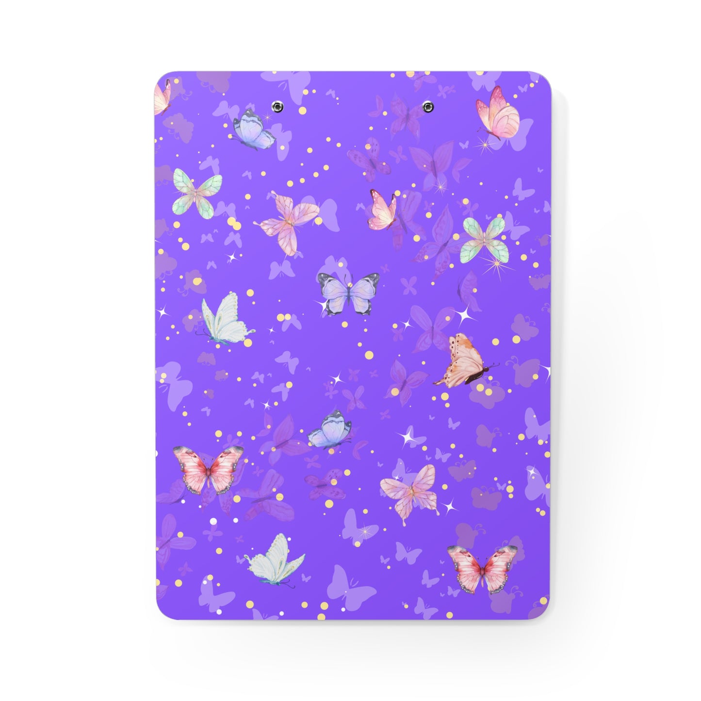 Purple Butterfly Clipboard